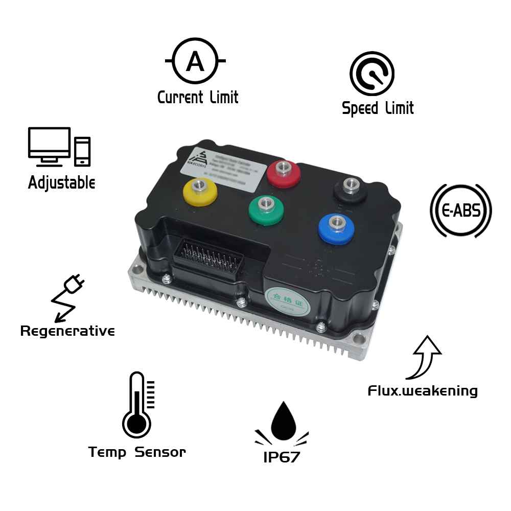 Kit moteur central PMSM QSMOTO - Mid Drive Motor Kit 72V 5000W avis et prix